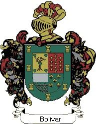 Escudo del apellido Bolívar