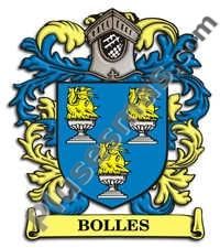 Escudo del apellido Bolles