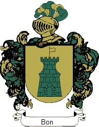 Escudo del apellido Bon