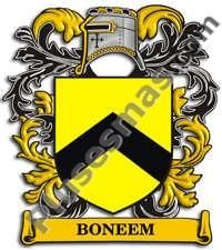 Escudo del apellido Boneem