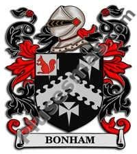 Escudo del apellido Bonham