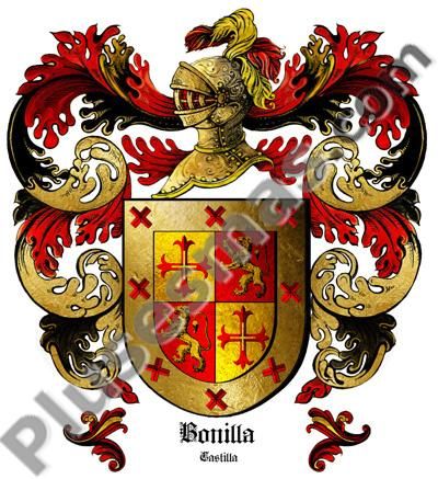 Escudo del apellido Bonilla