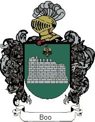 Escudo del apellido Boo