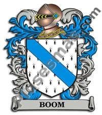 Escudo del apellido Boom