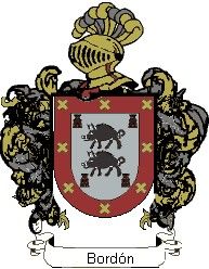 Escudo del apellido Bordón