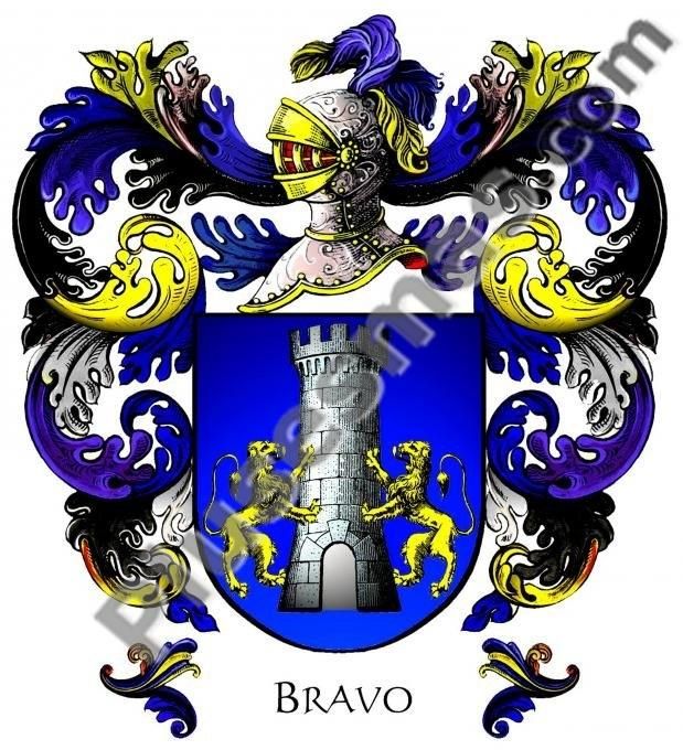 Escudo del apellido Bravo