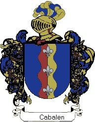 Escudo del apellido Cabalen