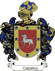 Escudo del apellido Caballón