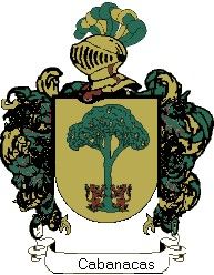 Escudo del apellido Cabanacas