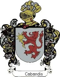 Escudo del apellido Cabandis