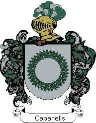 Escudo del apellido Cabanells