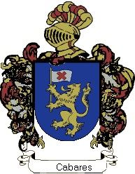 Escudo del apellido Cabares