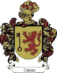 Escudo del apellido Cabas