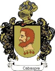 Escudo del apellido Cabaspre