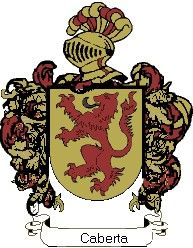 Escudo del apellido Caberta