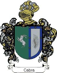 Escudo del apellido Cabra