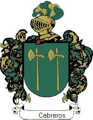 Escudo del apellido Cabreros