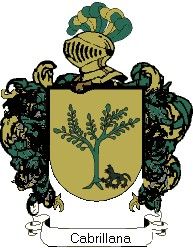 Escudo del apellido Cabrillana