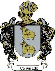 Escudo del apellido Caburrado