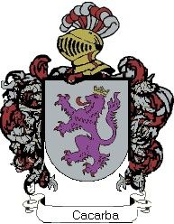 Escudo del apellido Cacarba