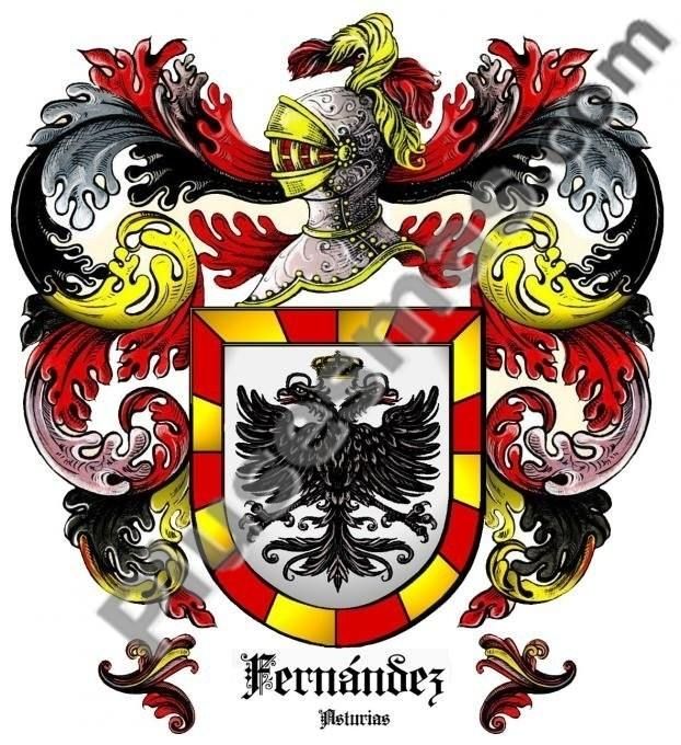 Escudo del apellido Fernández (Asturias)