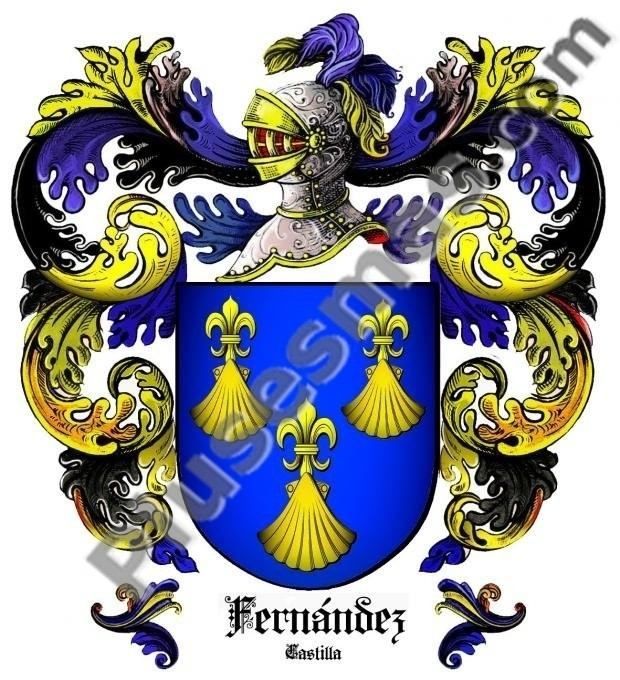Escudo del apellido Fernández (Castilla) Escudo del apellido Fernández (Castilla)