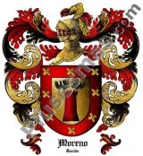 Escudo del apellido Moreno (Castilla)