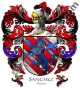 Escudo del apellido Sánchez (Asturias)