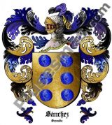 Escudo del apellido Sánchez (Granada)