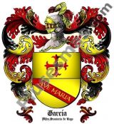 Escudo del apellido García (Alfoz, Provincia de Lugo)
