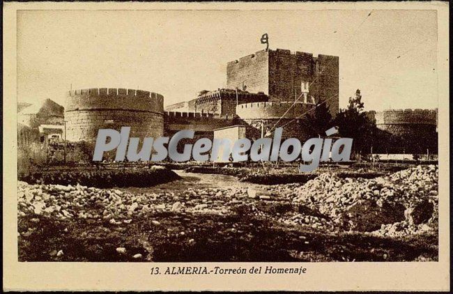 Torreón del homenaje de almería