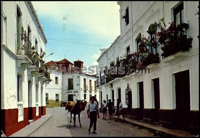 Calle canalejas en laujar de andarax (almería)