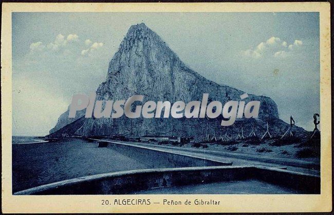 Peñón de gibraltar de cerca