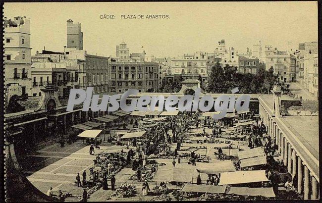 Plaza de abastos de cádiz