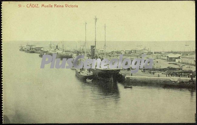 Muelle reina victoria de cádiz