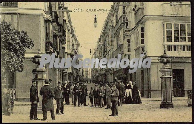 Calle ancha de cádiz