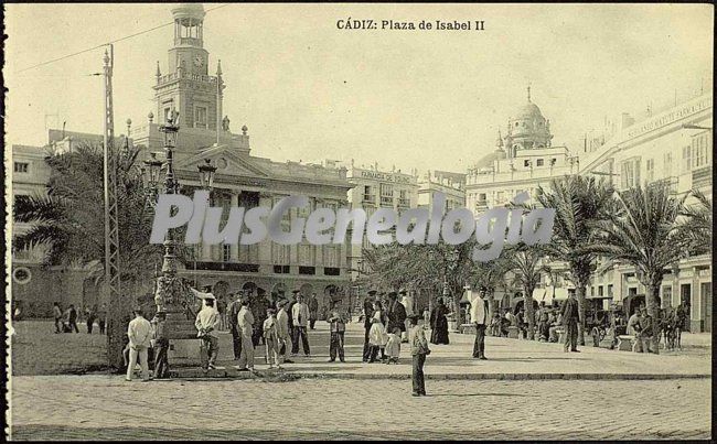 Plaza de isabel ii de cádiz