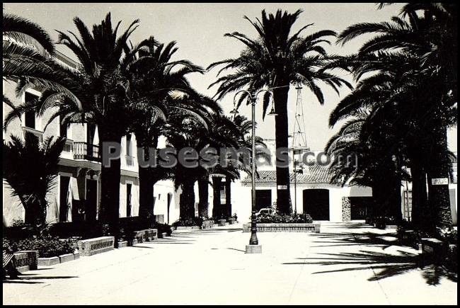 Plaza generalísimo franco en chipiona (cádiz)