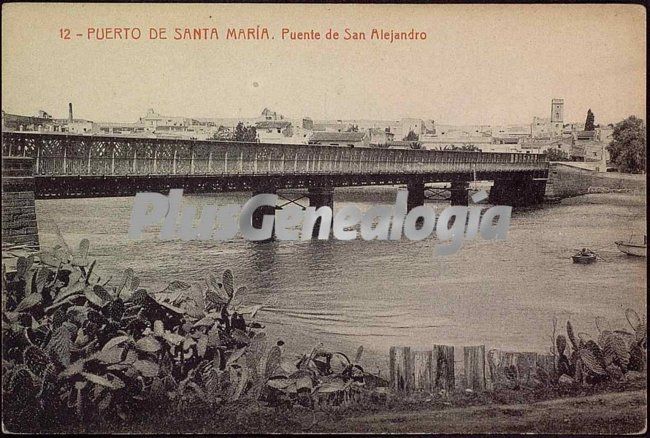Puente de san alejandro del puerto de santa maría