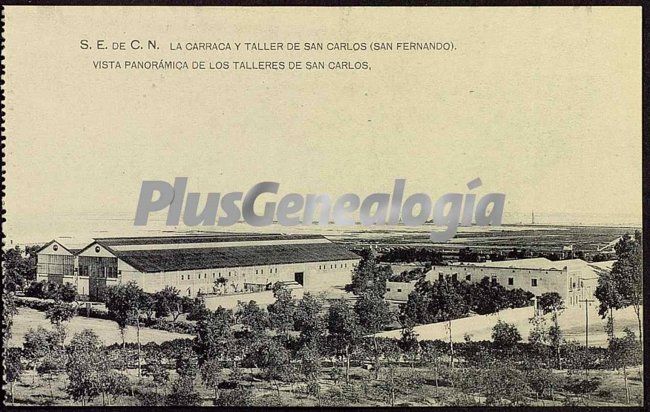 Vista panorámica de los talleres de san carlos en san fernando