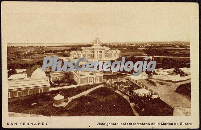 Vista general del observatorio de la marina de guerra en san fernando