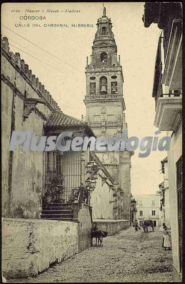 Calle del cardenal herrero de córdoba