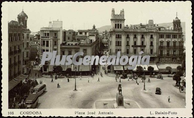 Plaza josé antonio en córdoba