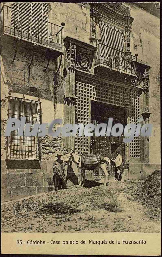 Casa palacio del marqués de la fuensanta en córdoba