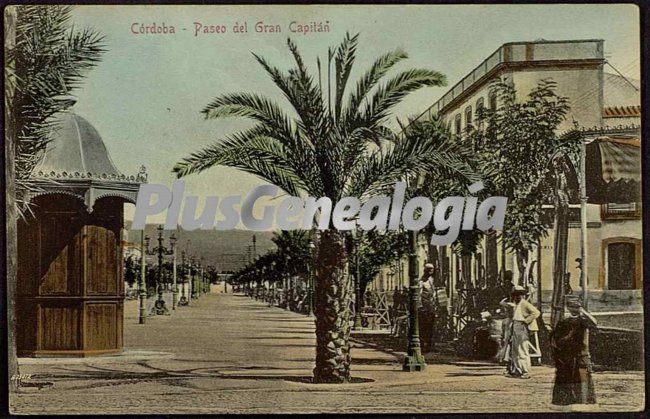 Paseo del gran capitán en córdoba