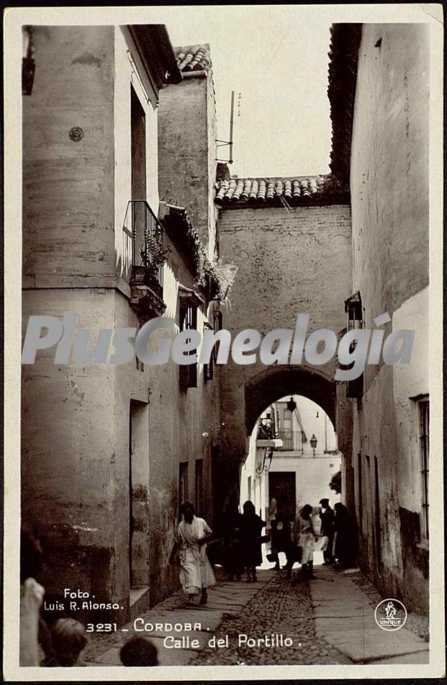 Calle del portillo en córdoba