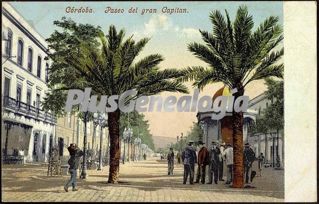 Paseo del gran capitán de córdoba (en color)