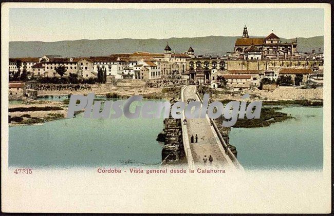 Vista general de córdoba desde la calahorra