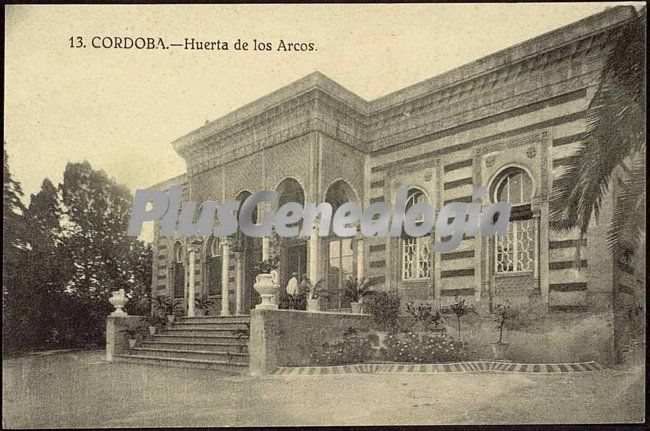 Huerta de los arcos en córdoba