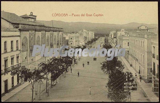 Paseo del gran capitán córdoba